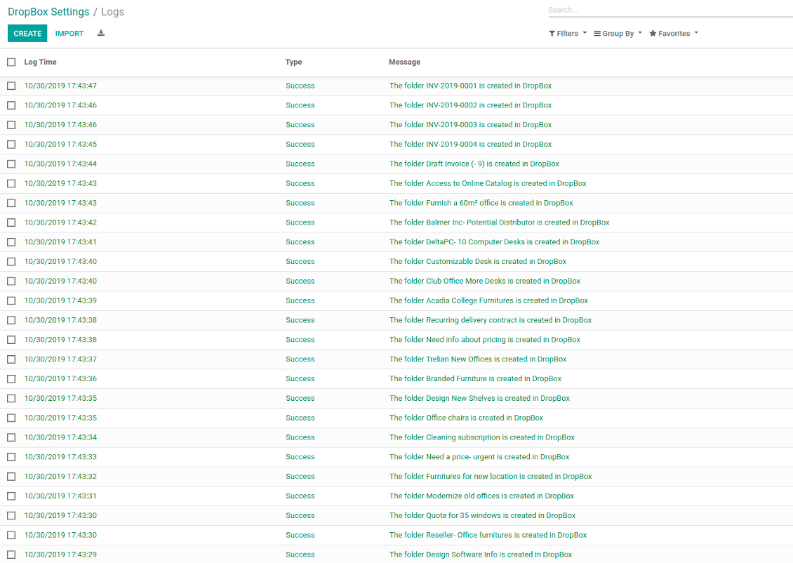 DropBox Sync Logs