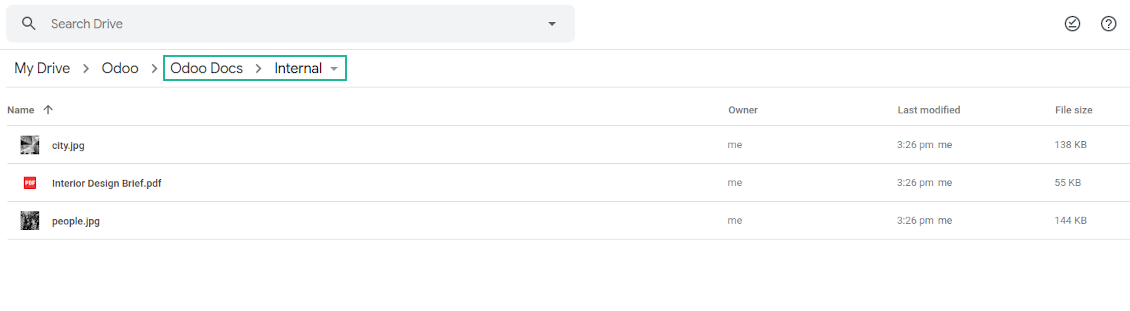 Direct link to Google Drive