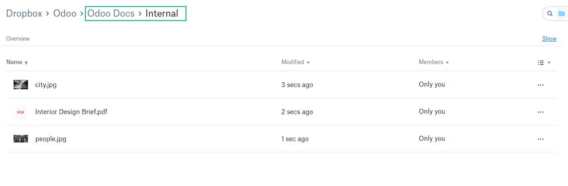 Direct link to DropBox