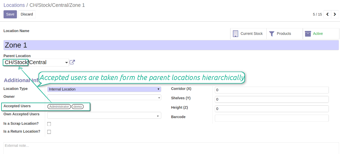 Child locations rights