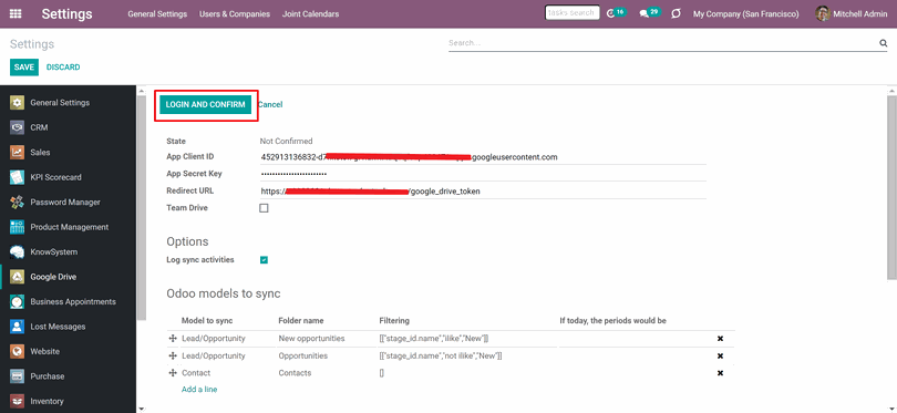 Odoo • Text and Image