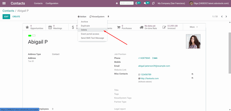 Odoo • Image and Text