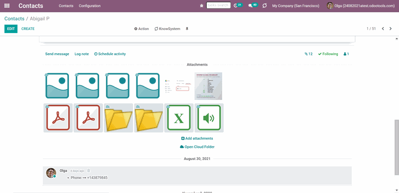 Odoo • Image and Text