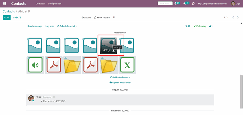 Odoo • Image and Text