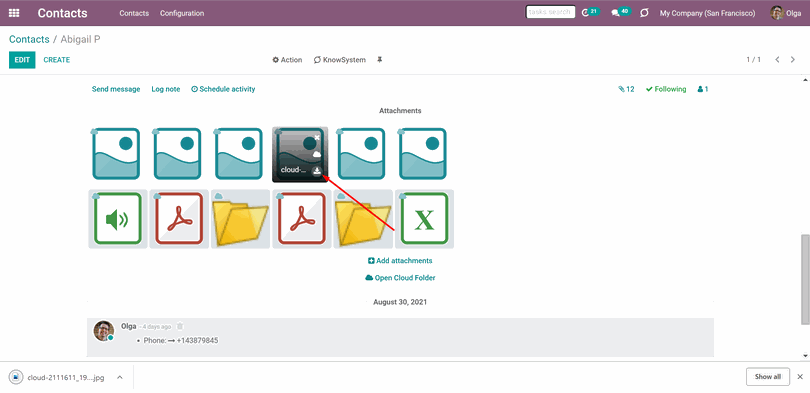Odoo • Image and Text