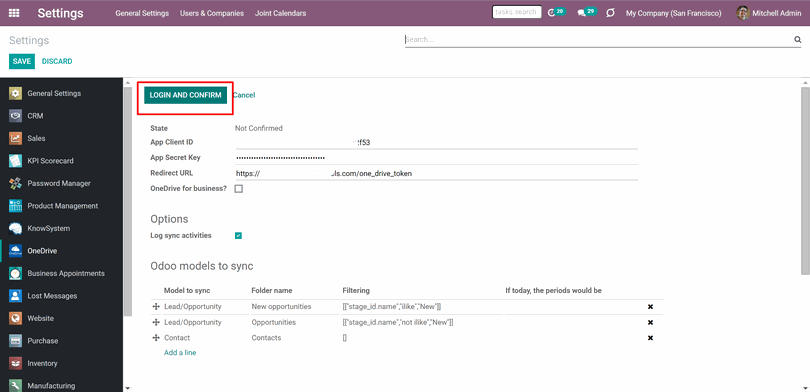 Odoo • Text and Image