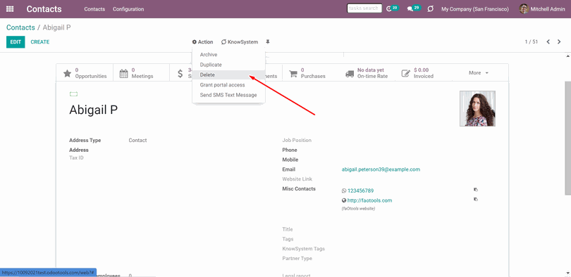 Odoo • Image and Text
