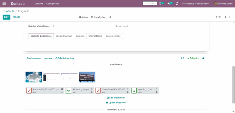 Odoo • Image and Text