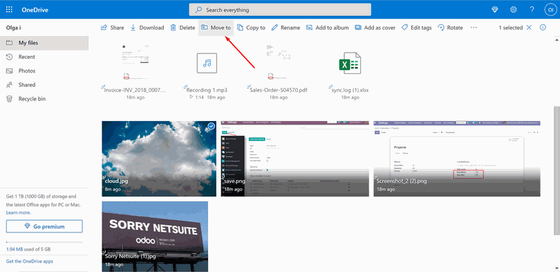Odoo • Text and Image