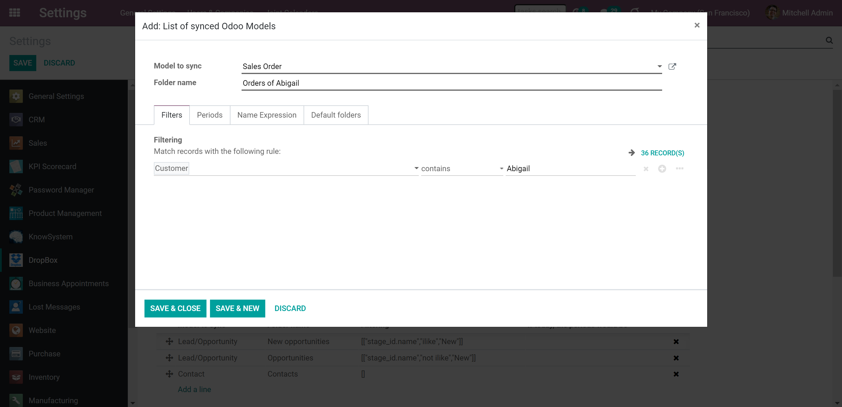 Odoo • Text and Image
