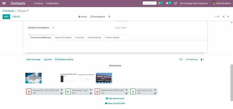 Odoo • Image and Text