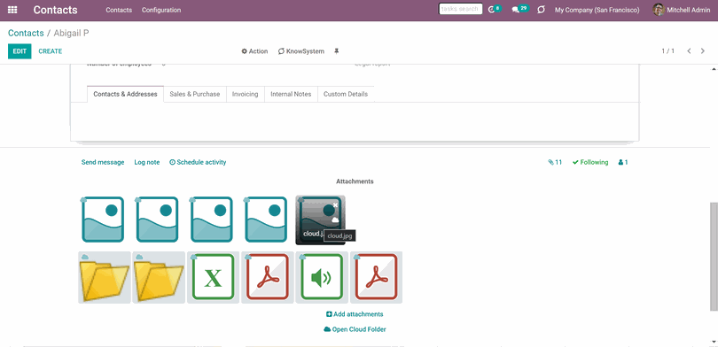Odoo • Image and Text