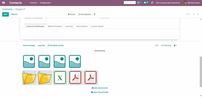 Odoo • Image and Text