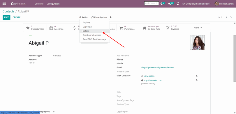 Odoo • Image and Text