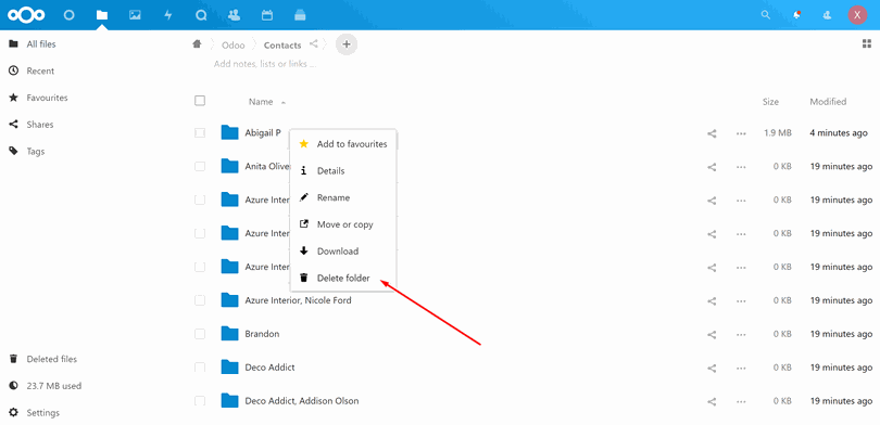 Odoo • Text and Image