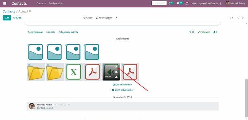 Odoo • Text and Image