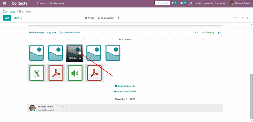 Odoo • Text and Image