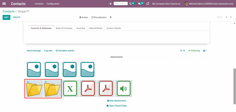 Odoo • Text and Image