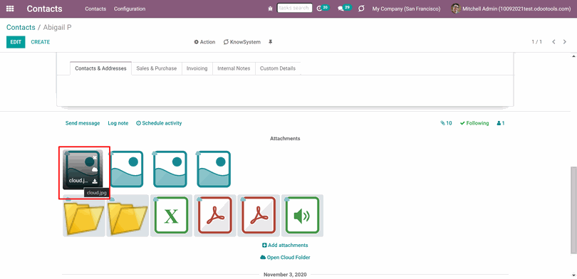 Odoo • Image and Text