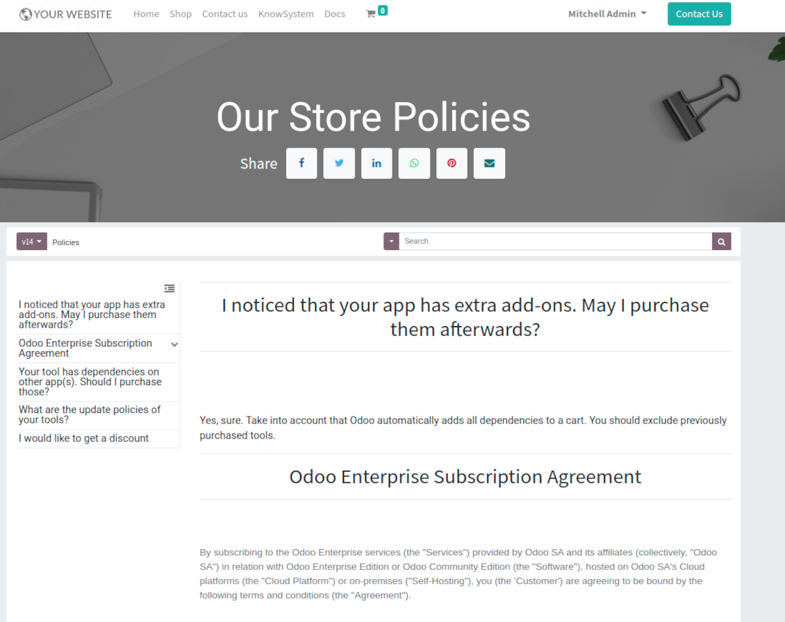 Build documentation based on KMS articles