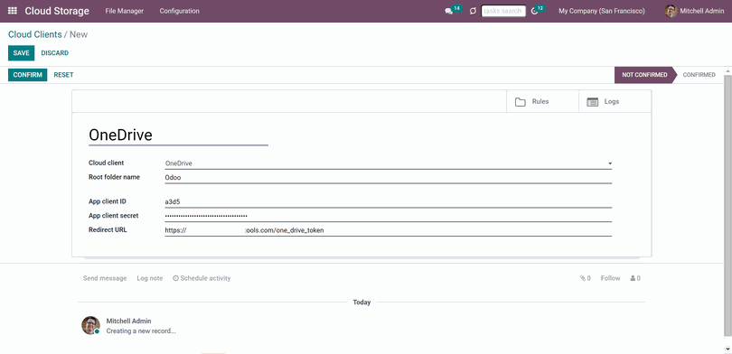 Odoo • Image and Text