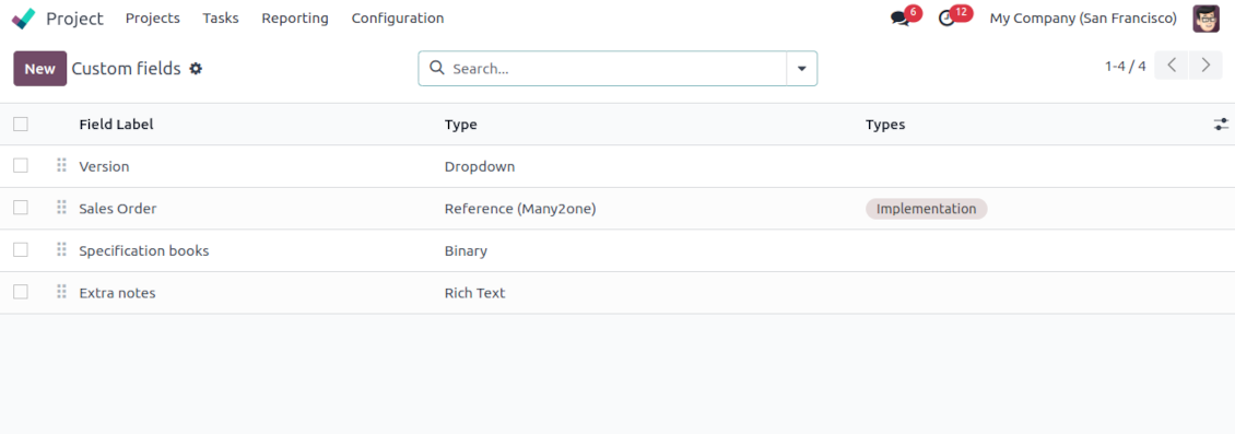 Customize properties of tasks