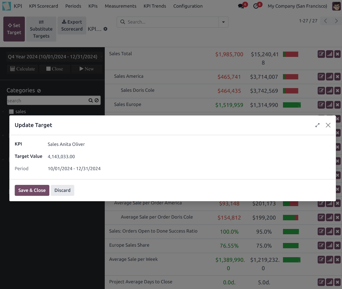 Setting up a new Odoo target