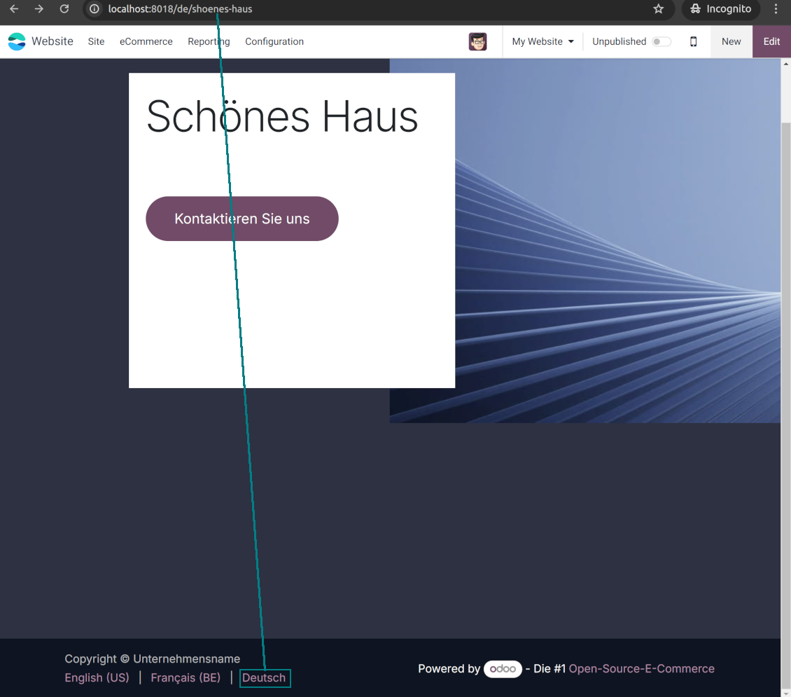 User-friendly Odoo web links