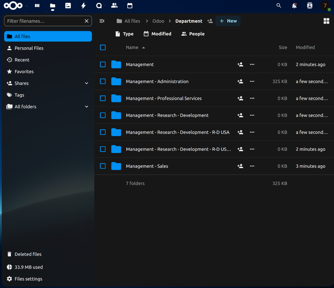 ownCloud/Nextcloud subdirectories