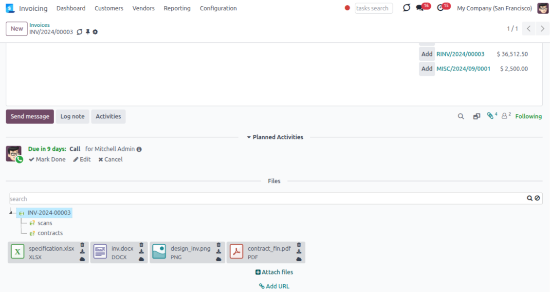 Document-related folder in Synology