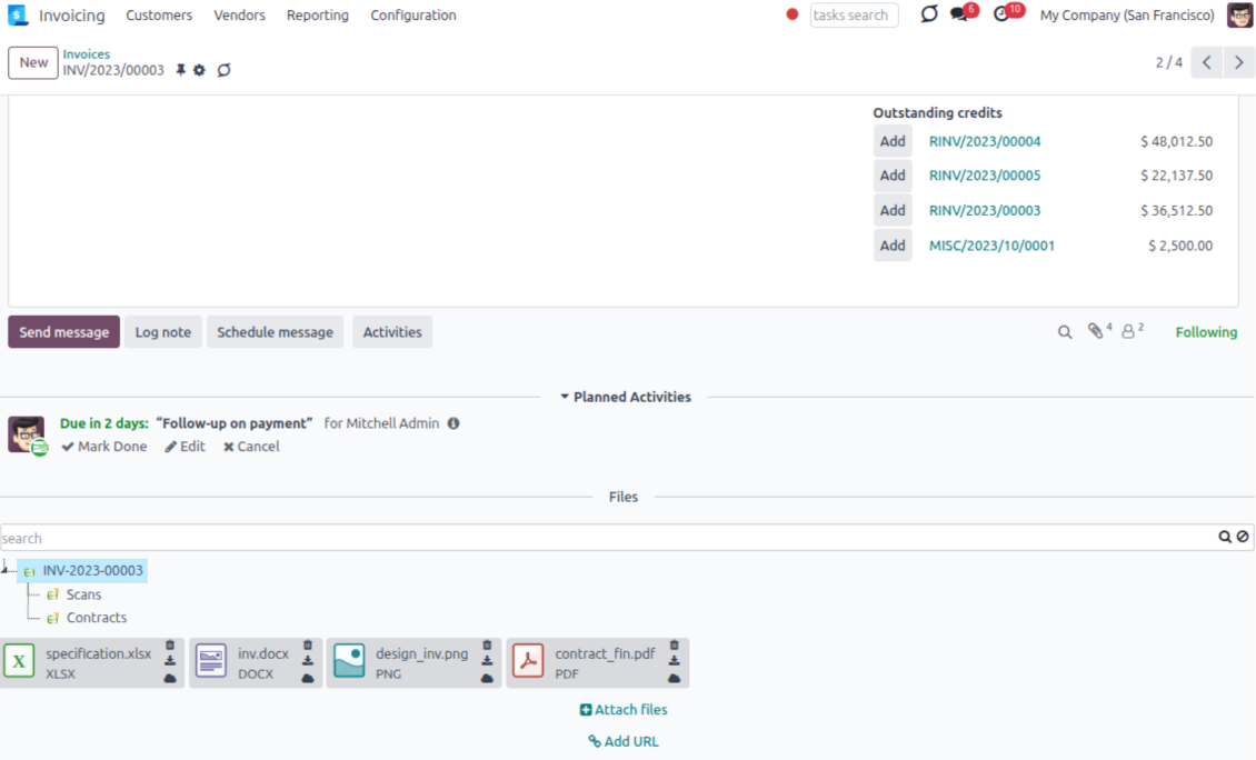 Document-related folder in Synology