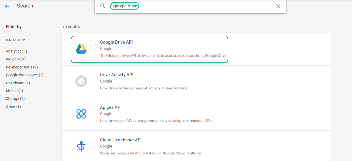 Google Drive API