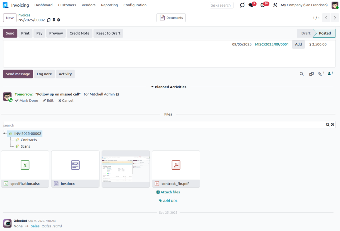 Document-related folder in Synology