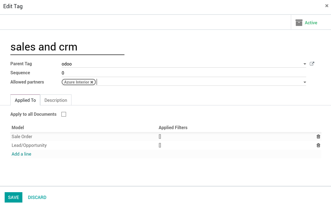 Knowledge base tags